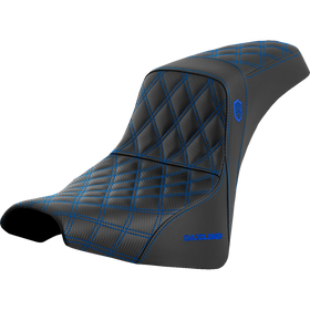 Saddlemen Pro Series Sdc Performance Seat W/O Backrest Blue Stitch FXBB/FXST '18-'23