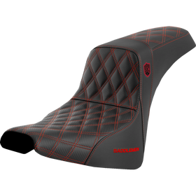 Saddlemen Pro Series Sdc Performance Seat W/O Backrest Red Stitch FXBB/FXST '18-'23