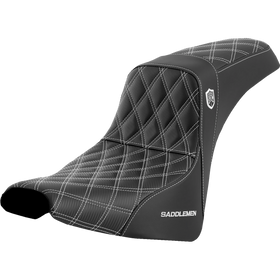 Saddlemen Pro Series Sdc Performance Seat W/O Backrest White Stitch FXBB/FXST '18-'23