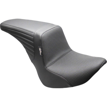 Le Pera Kickflip Up Front Seat Basketweave Black FL/FX '18-'25