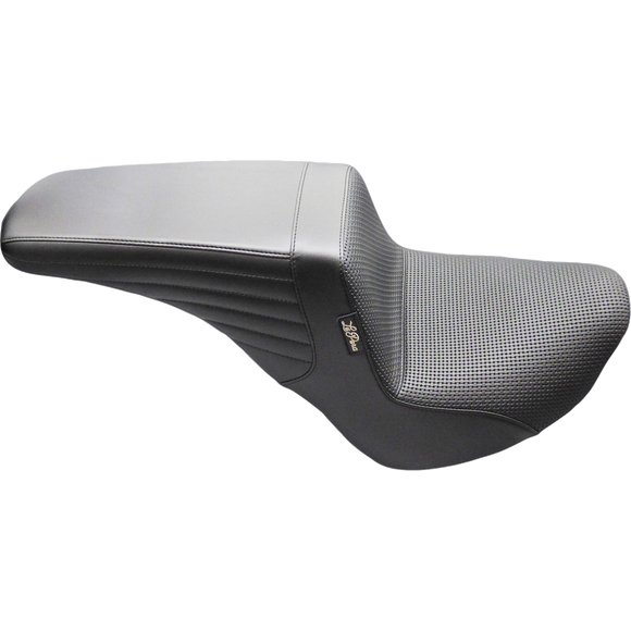 Le Pera Kickflip Up Front Seat Basketweave Black FL/FX '18-'25