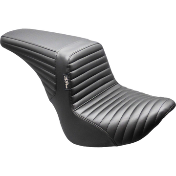 Le Pera Kickflip Up Front Seat Pleated Black FL/FX '18-'25