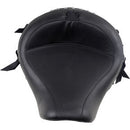 MUSTANG - WIDE SOLO SEAT WITH REMOVABLE DRIVERS BACKREST - STUDDED - '06-17 DYNA-1