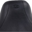 MUSTANG - WIDE SOLO SEAT WITH REMOVABLE DRIVERS BACKREST - STUDDED - '06-17 DYNA-3