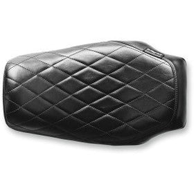 LE PERA - BARE BONES SOLO SEAT - BLACK, DIAMOND STITCH - '96-03 DYNA