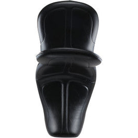 SADDLEMEN - MAVERICK 2-UP SEAT - BLACK STITCH WITH DRIVERS BACKREST - '06-17 DYNA - 0