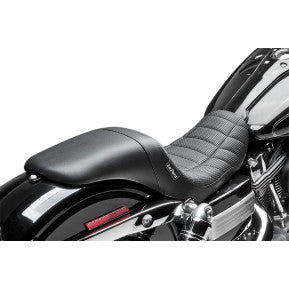 LE PERA - DAYTONA SPORT 2-UP SEAT - FLAT TRACK STITCH - '06-17 DYNA