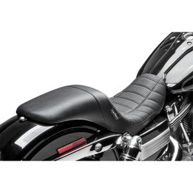 LE PERA - DAYTONA SPORT 2-UP SEAT - FLAT TRACK STITCH - '06-17 DYNA