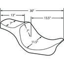 DRAG - PREDATOR III SEAT - SMOOTH - '06-17 DYNA-4