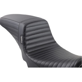LE PERA - KICKFLIP DADDY LONG LEGS SEAT - BLACK, TUCK AND ROLL - '06-17 DYNA
