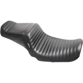 LE PERA - TAILWHIP SEAT - BLACK, PILLOW TOP TUCK AND ROLL - '06-17 DYNA