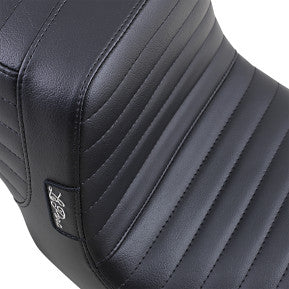 LE PERA - TAILWHIP SEAT - BLACK, TUCK AND ROLL - '99-03 DYNA - 0
