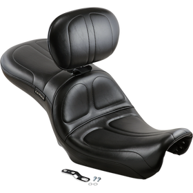 Le Pera Maverick Seat Stitched Black FLD/FXD '06-'17