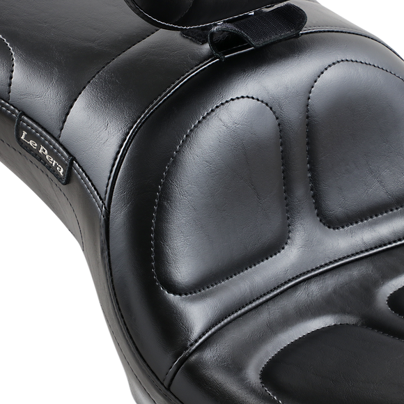 Le Pera Maverick Seat Stitched Black FLD/FXD '06-'17