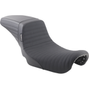 Le Pera Kickflip Daddy Long Legs Seat Pleated w/ Gripp Tape Black FX '06-'17