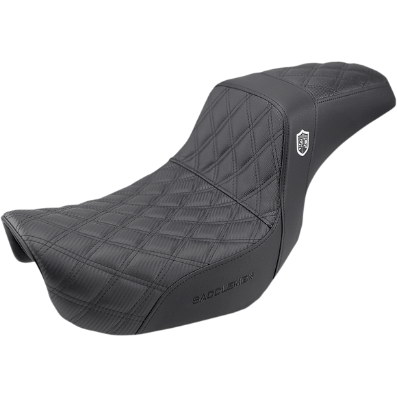 Saddlemen Pro Series Sdc Performance Seat W/O Backrest Lattice Stitch/Lumbar Gripper FLD/FXD '06-'17