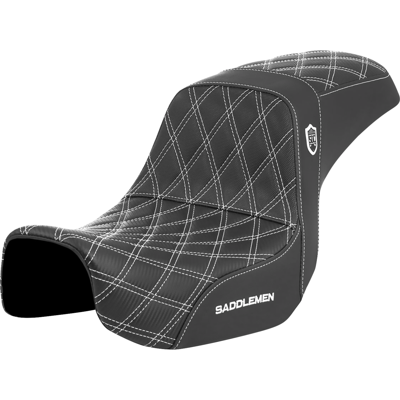 SADDLEMEN Pro Series SDC Performance Grip Seat SC80604WHI 08030729