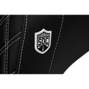 Saddlemen Pro Series Sdc Performance Seat Carbon Fiber/Lumbar Gripper White Stitch Dyna '06-'17