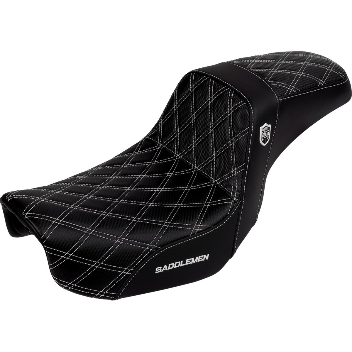 SADDLEMEN Pro Series SDC Performance Grip Seat SC80604WHI 08030729