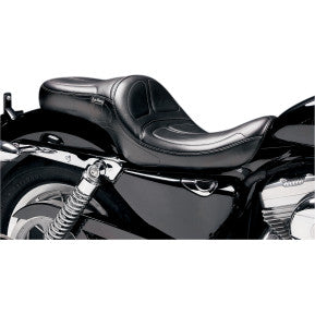 LE PERA - MAVERICK 2-UP SEAT - STITCH SEAT FOR 4.5 GALLON GAS TANK - '04-20 XL
