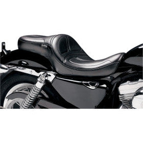 LE PERA - MAVERICK 2-UP SEAT - STITCH SEAT FOR 4.5 GALLON GAS TANK - '04-20 XL