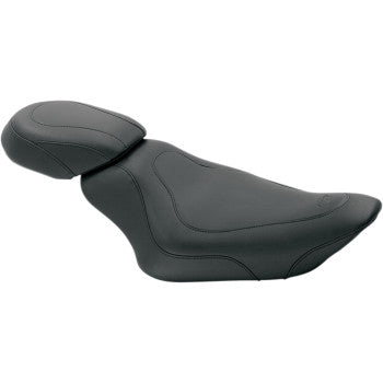 MUSTANG - TRIPPER SOLO SEAT - SYNTHETIC LEATHER - '04-21 XL - 4.5 GALLON TANK