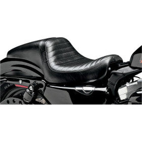 LE PERA - DAYTONA 2-UP SEAT - TUCK AND ROLL STITCH, BLACK - '04-20 XL