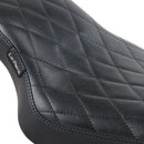 LE PERA - COBRA 2-UP SEAT - DIAMOND STITCH, BLACK - '04-20 XL-3