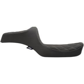 DRAG - PREDATOR III SEAT - DOUBLE DIAMOND STITCH, SILVER THREAD - '82-03 XL - 0