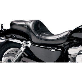 Le Pera Maverick Seat Without Backrest Stitched Black XL '04-'22