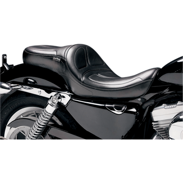 Le Pera Maverick Seat Without Backrest Stitched Black XL '04-'22