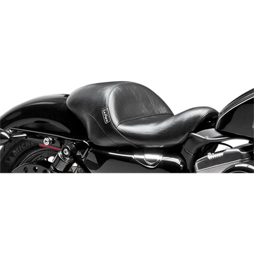 Le Pera Aviator Up Front Solo Seat Smooth Black XL '04-'22