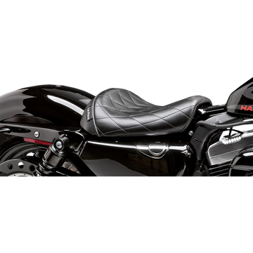 Le Pera Bare Bones Solo Seat Diamond Stitch Black XL '04-'22