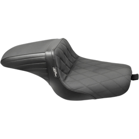 Le Pera Kickflip Seat Diamond w/ Gripp Tape Black XL '10-'22