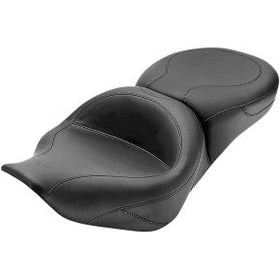 MUSTANG - ONE-PIECE ULTRA TOURING SEAT - SMOOTH W/ NO STUDS - '99-07 TOURING