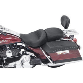 MUSTANG - ONE-PIECE ULTRA TOURING SEAT - SMOOTH W/ NO STUDS - '99-07 TOURING - 0