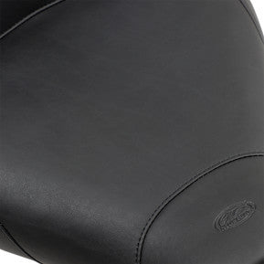 MUSTANG - WIDE SOLO SEAT W/ REMOVABLE BACKREST & REAR SEAT - VINTAGE STYLE - '06-07 & '97-07 TOURING