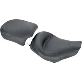 MUSTANG - SUPER WIDE PASSAGER SEAT - NO STUD, VINYL - '08-20 TOURING