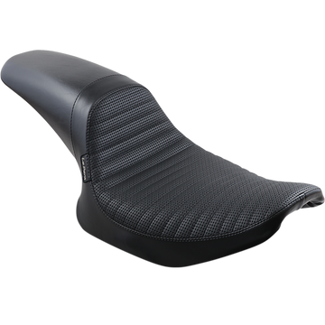 Le Pera Daytona Sport Seat Basketweave/Pleated Black FXR '82-'00