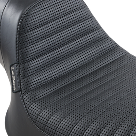 Le Pera Daytona Sport Seat Basketweave/Pleated Black FXR '82-'00