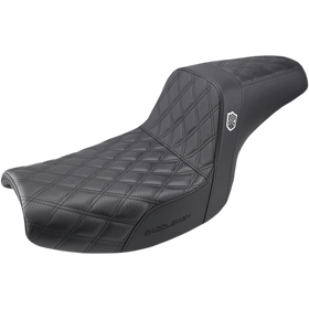 Saddlemen Pro Series Sdc Performance Seat W/O Backrest Lattice Stitch/Lumbar Gripper FXR '82-'00