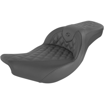 Saddlemen Klockwerks Pro Series Seat Black w/ Black Stitching Indian '14-'24