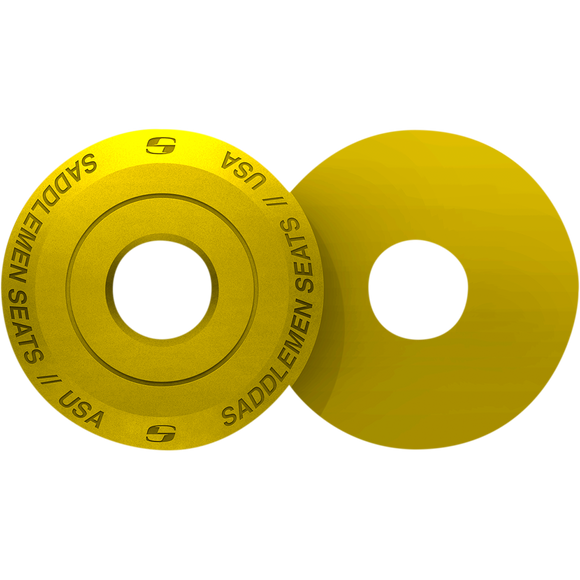 Saddlemen Fender Seat Washer Yellow