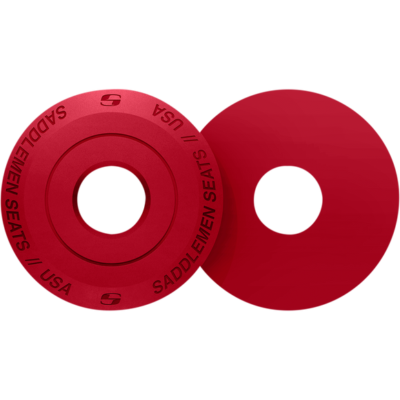 Saddlemen Fender Seat Washer Red