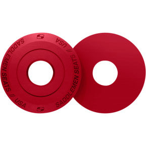 SADDLEMEN - FENDER SEAT WASHER - RED