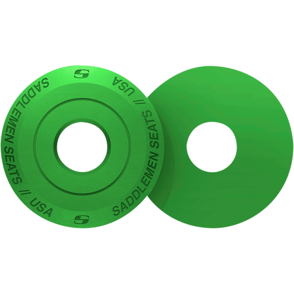 Saddlemen Fender Seat Washer Bright Green