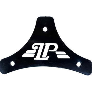Le Pera Sissy Bar Plate Dead End Classic Black Softail/Touring '08-'22