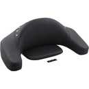 MUSTANG - PASSENGER PAD WITH ARMREST - SMOOTH STYLE, CHROME STUDS - '80-13 TOURING-2