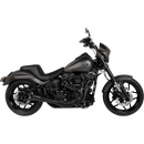 Thrashin Supply Co. dished black 2-hole Milwaukee-Eight points cover TSC-3027-4 for Harley-Davidson Touring and Softail M8
