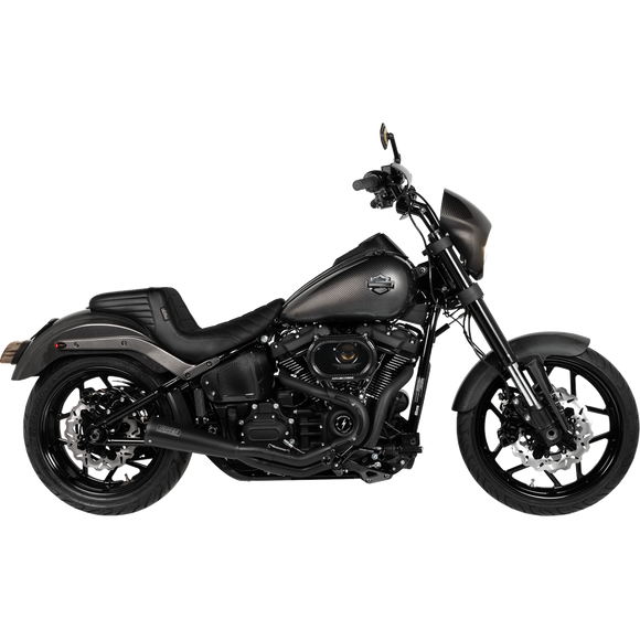 Thrashin Supply Co. dished black 2-hole Milwaukee-Eight points cover TSC-3027-4 for Harley-Davidson Touring and Softail M8